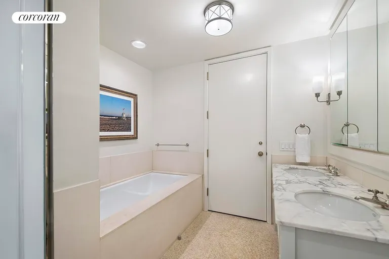 New York City Real Estate | View 416 Washington Street, 4H | Primary Bathroom | View 11