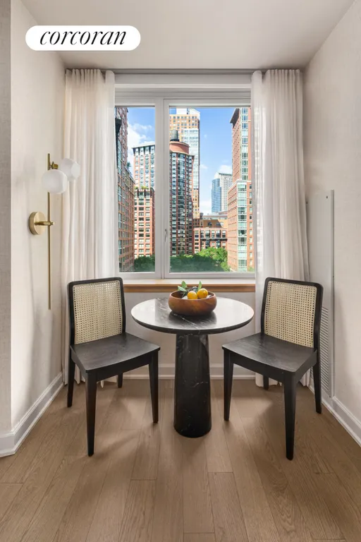 New York City Real Estate | View 20 River Terrace, 8Q | Dining Area | View 2