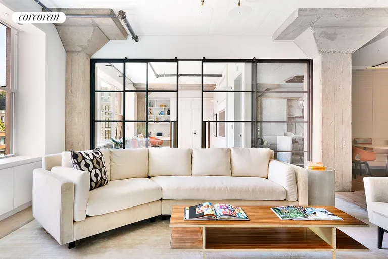 New York City Real Estate | View 25 North Moore Street, 9A | Living Room | View 3