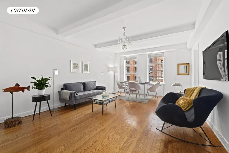 New York City Real Estate | View 405 West 23rd Street, 15L | Living Room | View 3