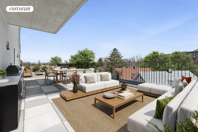 New York City Real Estate | View 1105 Cortelyou Road, PH5 | Private Terrace | View 2