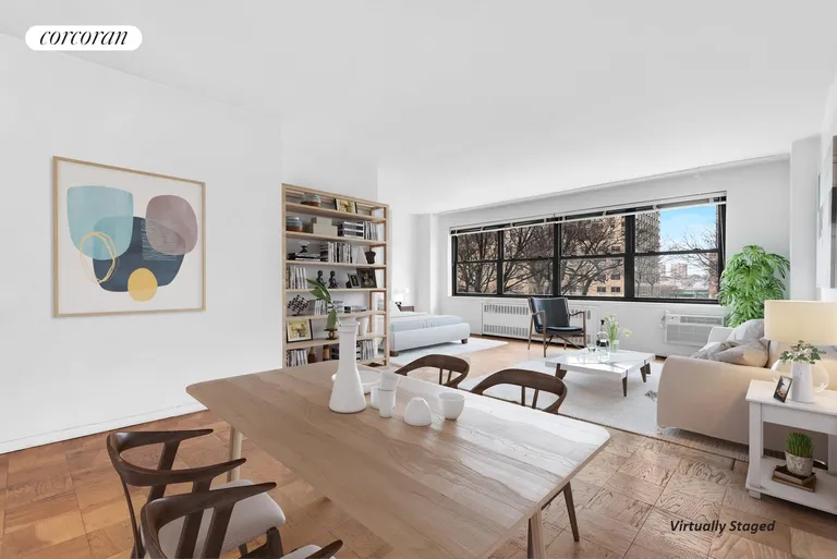 New York City Real Estate | View 185 West End Avenue, 2P | Living Room | View 5