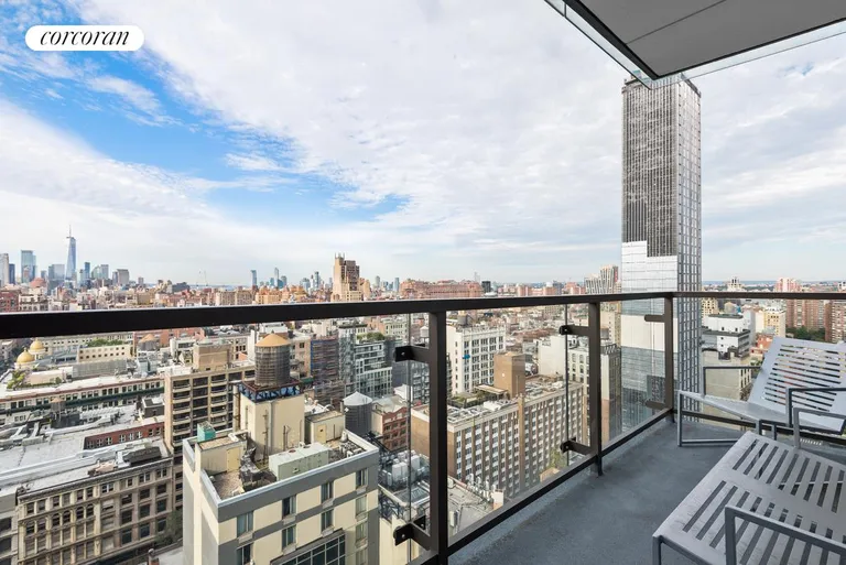 New York City Real Estate | View 101 West 24th Street, 23B | Private Balcony | View 2