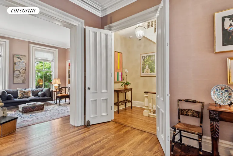 New York City Real Estate | View 415 East 50th Street | Library/Family Room off Living Room | View 9