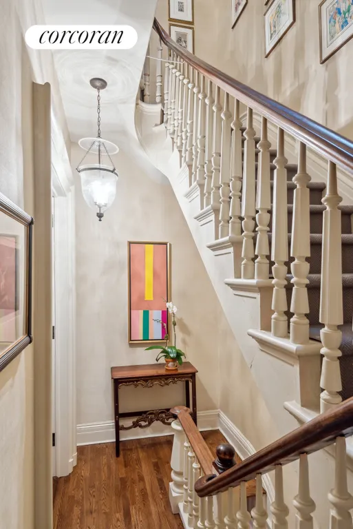 New York City Real Estate | View 415 East 50th Street | Stunning Period Central Stairwell | View 12
