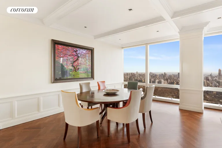 New York City Real Estate | View 25 Columbus Circle, 67C | Dining Area | View 6