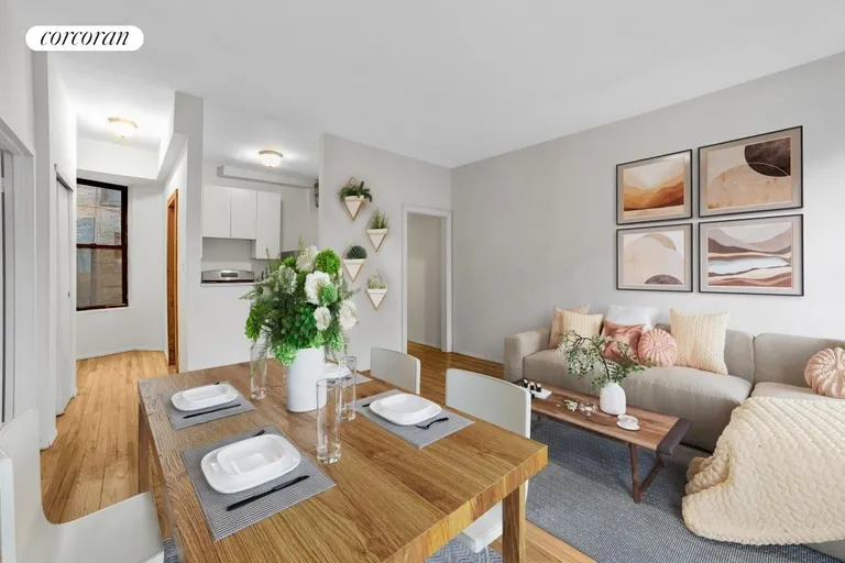 New York City Real Estate | View 242 East 50th Street, 2D | 3 Beds, 1 Bath | View 1