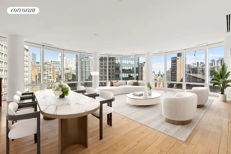 New York City Real Estate | View 445 Lafayette Street, 9A | 3 Beds, 3 Baths | View 1