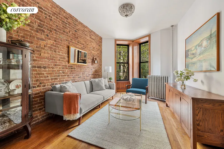 New York City Real Estate | View 798 President Street, 1R | 2 Beds, 1 Bath | View 1