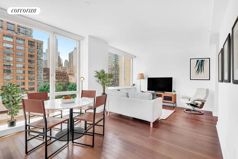 New York City Real Estate | View 100 Riverside Boulevard, 8U | 1 Bed, 1 Bath | View 1