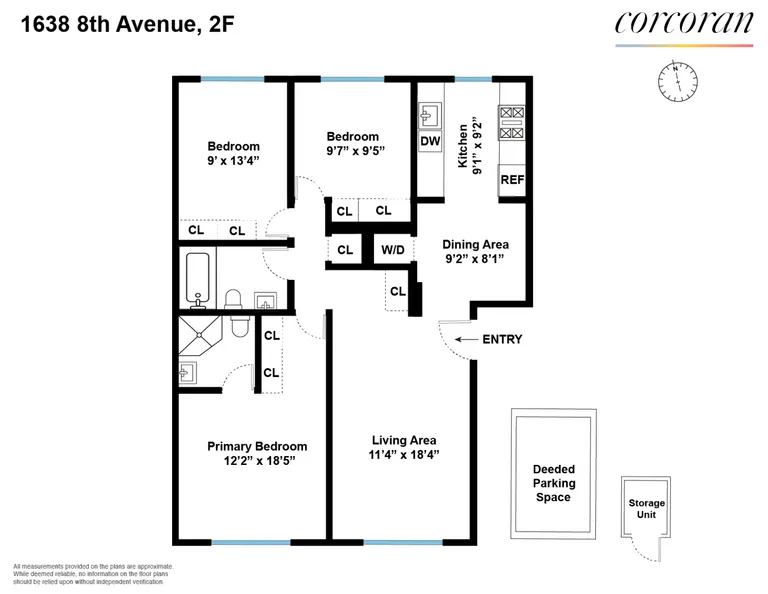 1638 8th Avenue, 2F | floorplan | View 6