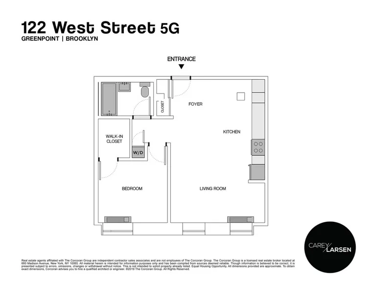 122 West Street , 5G | floorplan | View 18