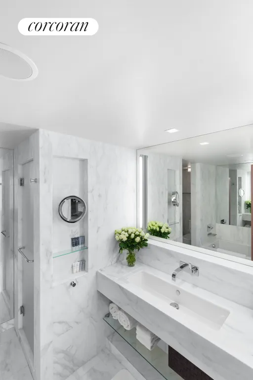 New York City Real Estate | View 160 Central Park South, 410 | Primary Bathroom | View 6