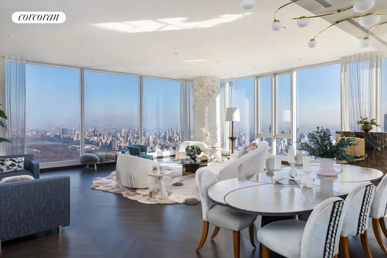 New York City Real Estate | View 217 West 57th Street, 68E | 3 Beds, 4 Baths | View 1