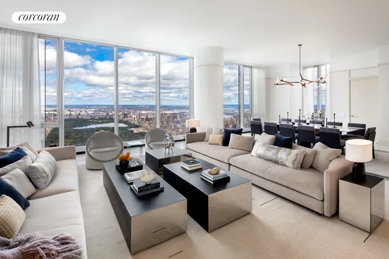 New York City Real Estate | View 217 West 57th Street, 80E | 4 Beds, 4 Baths | View 1