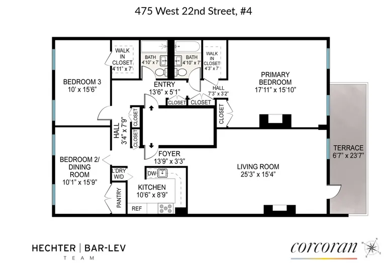 475 West 22nd Street | floorplan | View 8