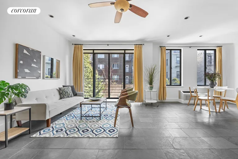 New York City Real Estate | View 361 16th Street, 1B | 1 Bed, 2 Baths | View 1