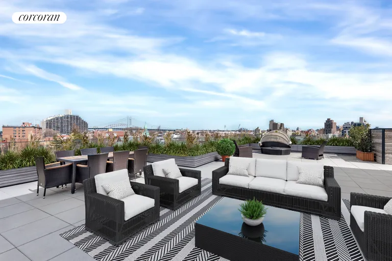 New York City Real Estate | View 11-16 Main Avenue, 2B | Roof Deck | View 8