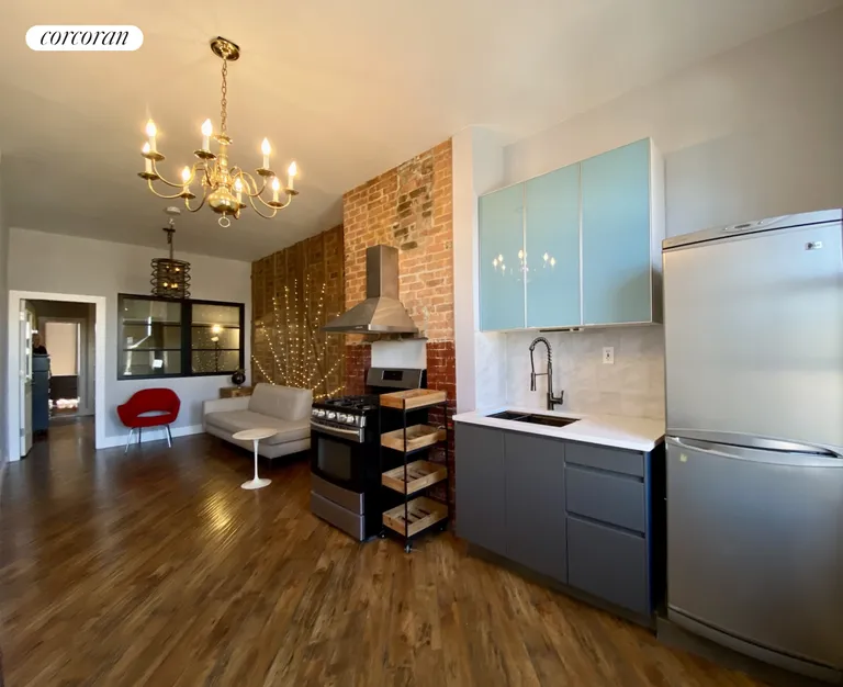 New York City Real Estate | View 81 Maujer Street | Kitchen/Living Room | View 7