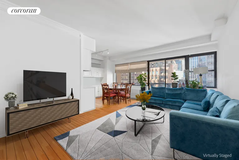 New York City Real Estate | View 58 West 58th Street, 19E | 2 Beds, 2 Baths | View 1