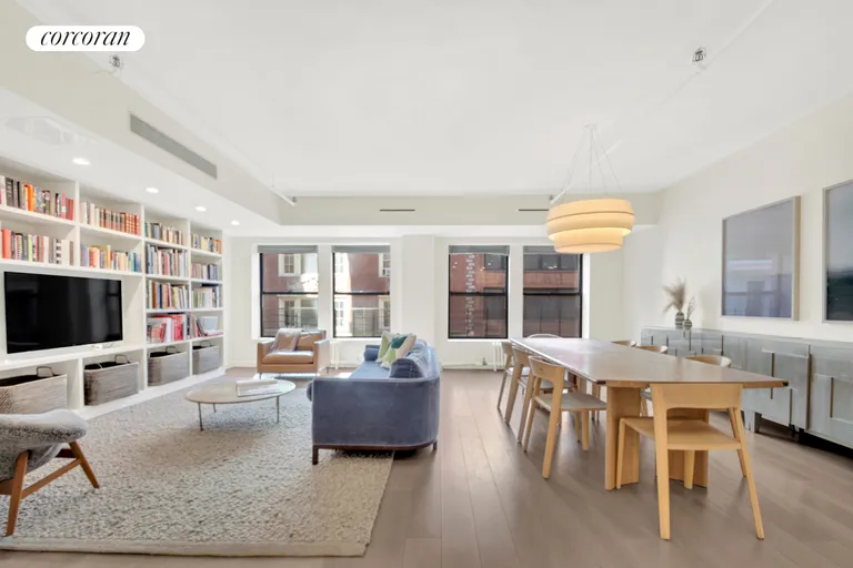 New York City Real Estate | View 12 West 18th Street, 4E | Living Room | View 3