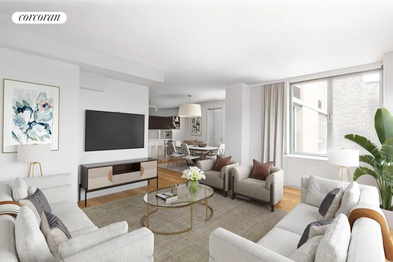 New York City Real Estate | View 151 West 17th Street, 4H | 2 Beds, 2 Baths | View 1
