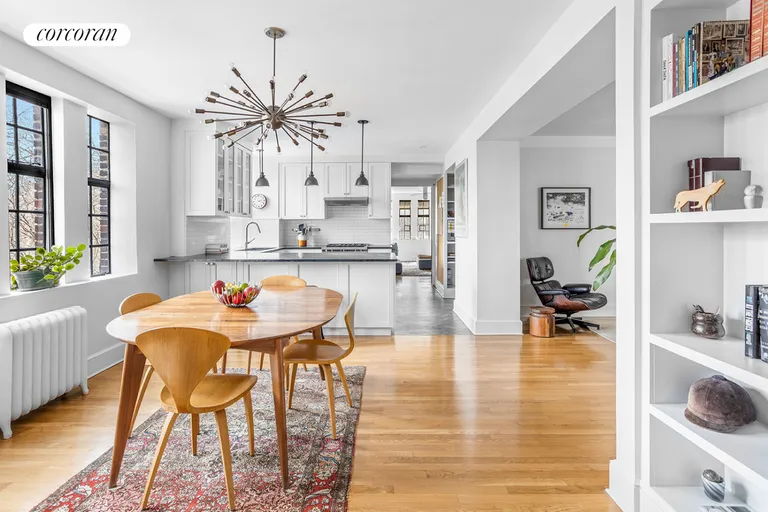 New York City Real Estate | View 116 PINEHURST AVENUE, D44 | Dining looking south to kitchen | View 2