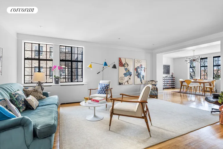 New York City Real Estate | View 116 PINEHURST AVENUE, D44 | Living Room | View 5