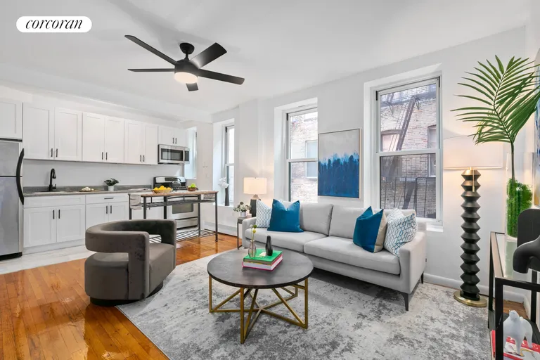 New York City Real Estate | View 745 East 6th Street, 4B | 2 Beds, 1 Bath | View 1