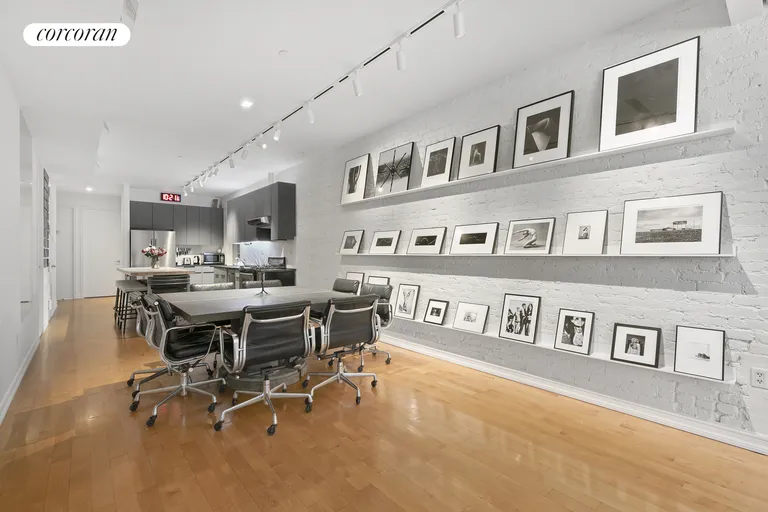 New York City Real Estate | View 13 East 30th Street, 6FL | Dining Area and Open Kitchen | View 10