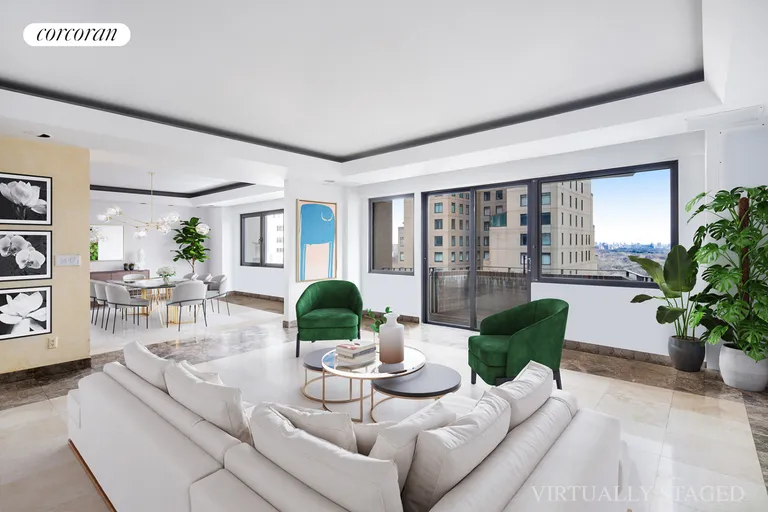 New York City Real Estate | View 58 West 58th Street, 25BC | 2 Beds, 3 Baths | View 1