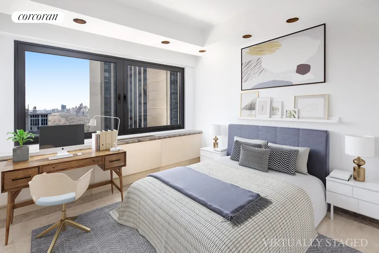 New York City Real Estate | View 58 West 58th Street, 25BC | BEDROOM TWO | View 6
