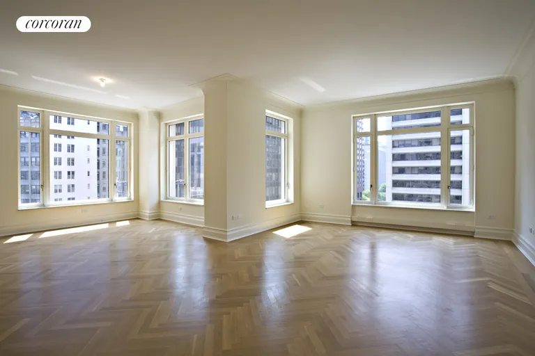 New York City Real Estate | View 15 Central Park West, 10M | Living Room | View 2
