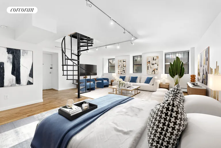 New York City Real Estate | View 446 West 47th Street, 1A | 1 Bed, 1 Bath | View 1