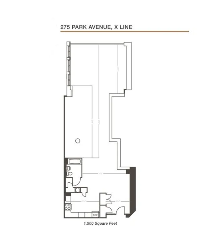 275 Park Avenue, 5X | floorplan | View 20