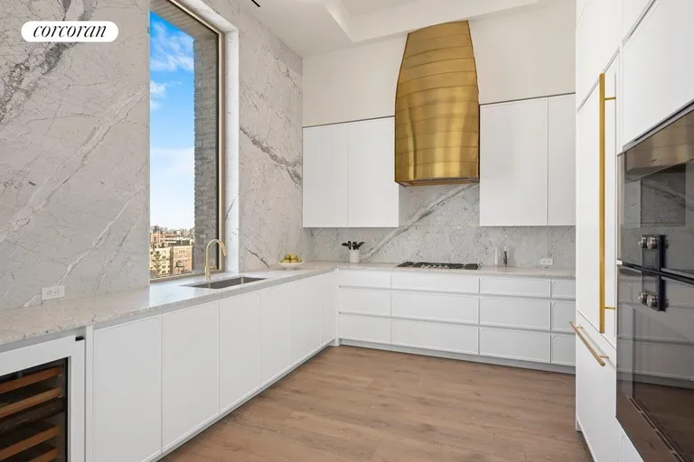 New York City Real Estate | View 180 East 88th Street, 18B | Gorgeous, large kitchen with views! | View 4