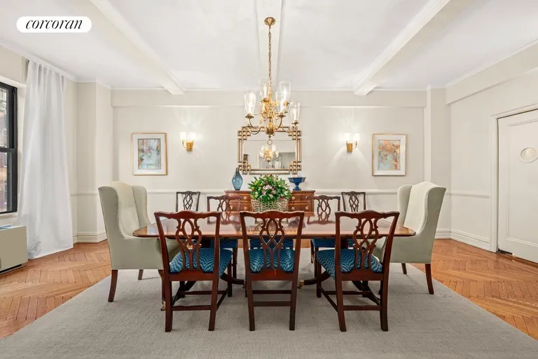 New York City Real Estate | View 983 Park Avenue, 6C | Formal Dining Room | View 2