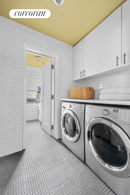 New York City Real Estate | View 291 West 12th Street | Laundry Room in Apt | View 14