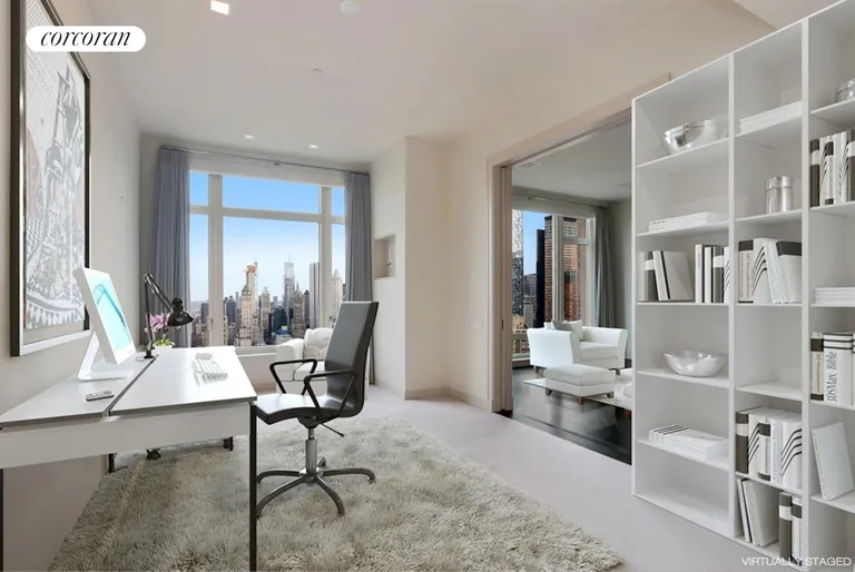 New York City Real Estate | View 15 Central Park West, 37C | Home office/ Bedroom | View 5