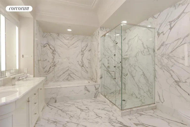 New York City Real Estate | View 15 Central Park West, 37C | Primary Bathroom | View 7