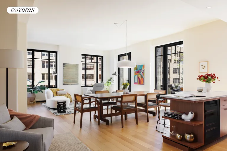 New York City Real Estate | View 110 Charlton Street, 21C | 3 Beds, 3 Baths | View 1