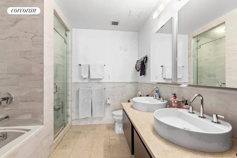 New York City Real Estate | View 50 West 15th Street, 3B | Primary Bathroom | View 5