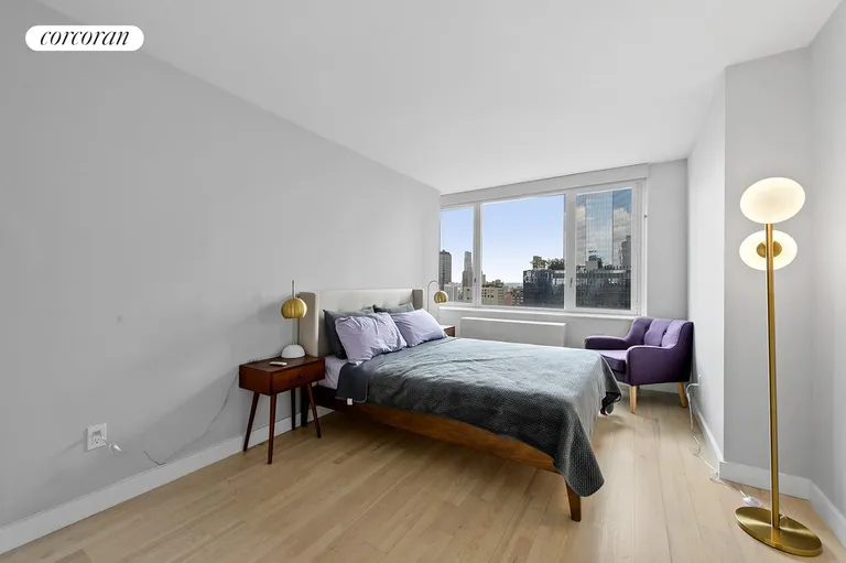 New York City Real Estate | View 322 West 57th Street, 44D2 | Bedroom | View 5