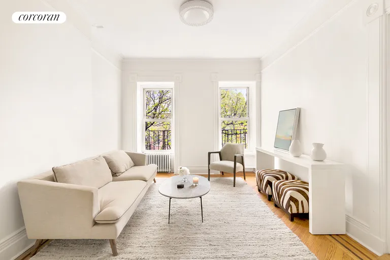 New York City Real Estate | View 390 Bergen Street | 2R Living Room | View 12