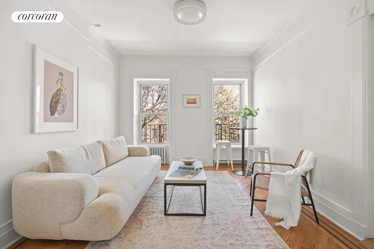 New York City Real Estate | View 390 Bergen Street | 3F Living Room | View 16