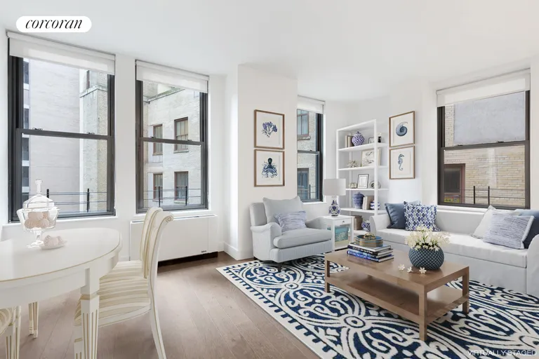 New York City Real Estate | View 25 Broad Street, 9A | 2 Beds, 1 Bath | View 1