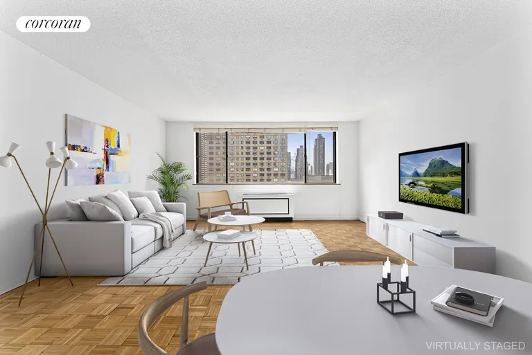 New York City Real Estate | View 45 West 67th Street, 20C | 1 Bed, 1 Bath | View 1