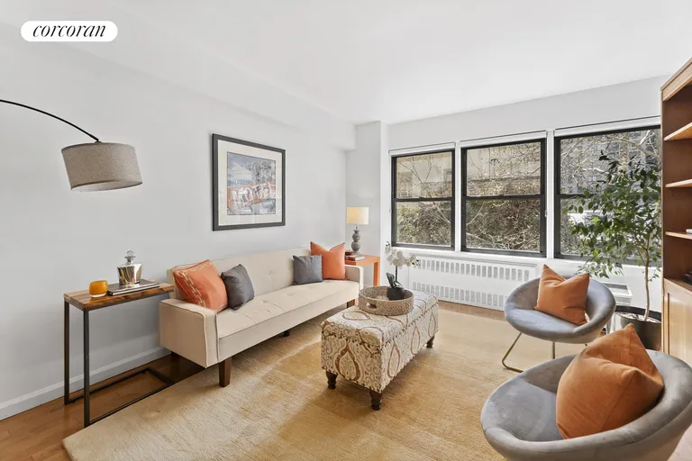 New York City Real Estate | View 120 East 36th Street, 6H | Living Room | View 2