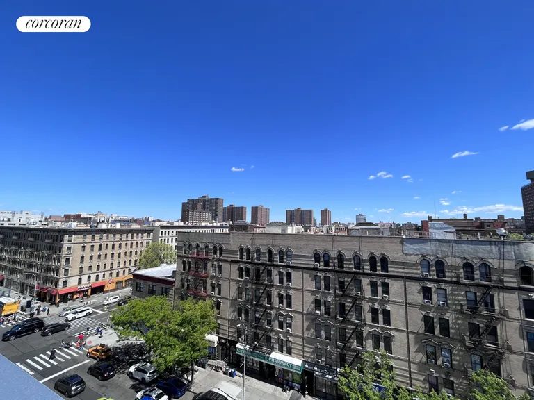 New York City Real Estate | View 300 West 145th Street, 6S | Eastern Views from Balcony | View 17
