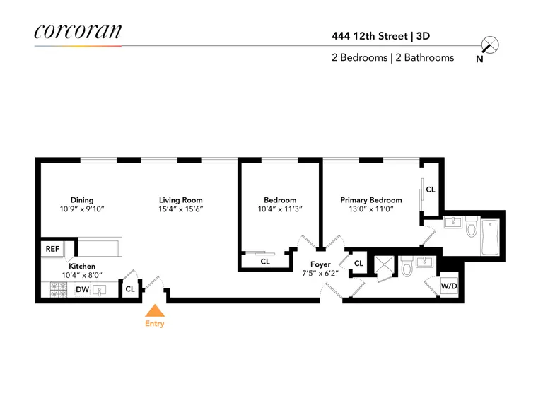 444 12th Street, 3D | floorplan | View 14